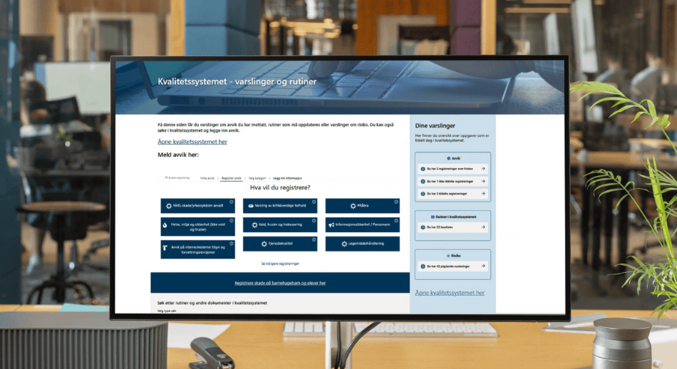 Kvalitetsstyringssystem for Sarpsborg kommune Certain QMS