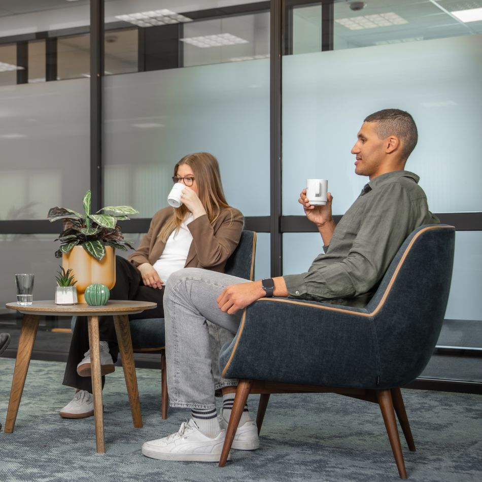 Stemning på kontoret hos Netpower